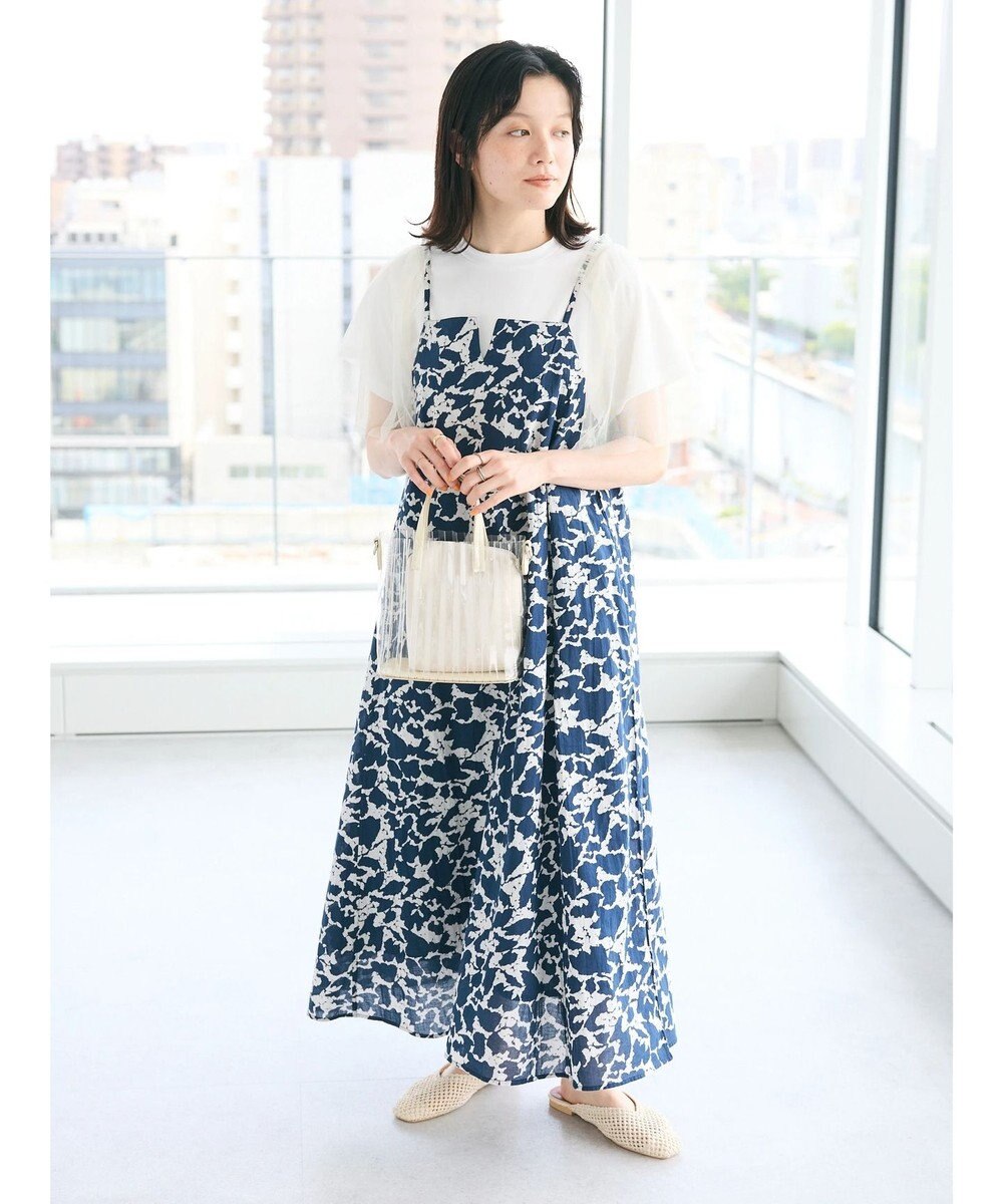 CRAFT STANDARD BOUTIQUE インド綿総柄キャミワンピース 