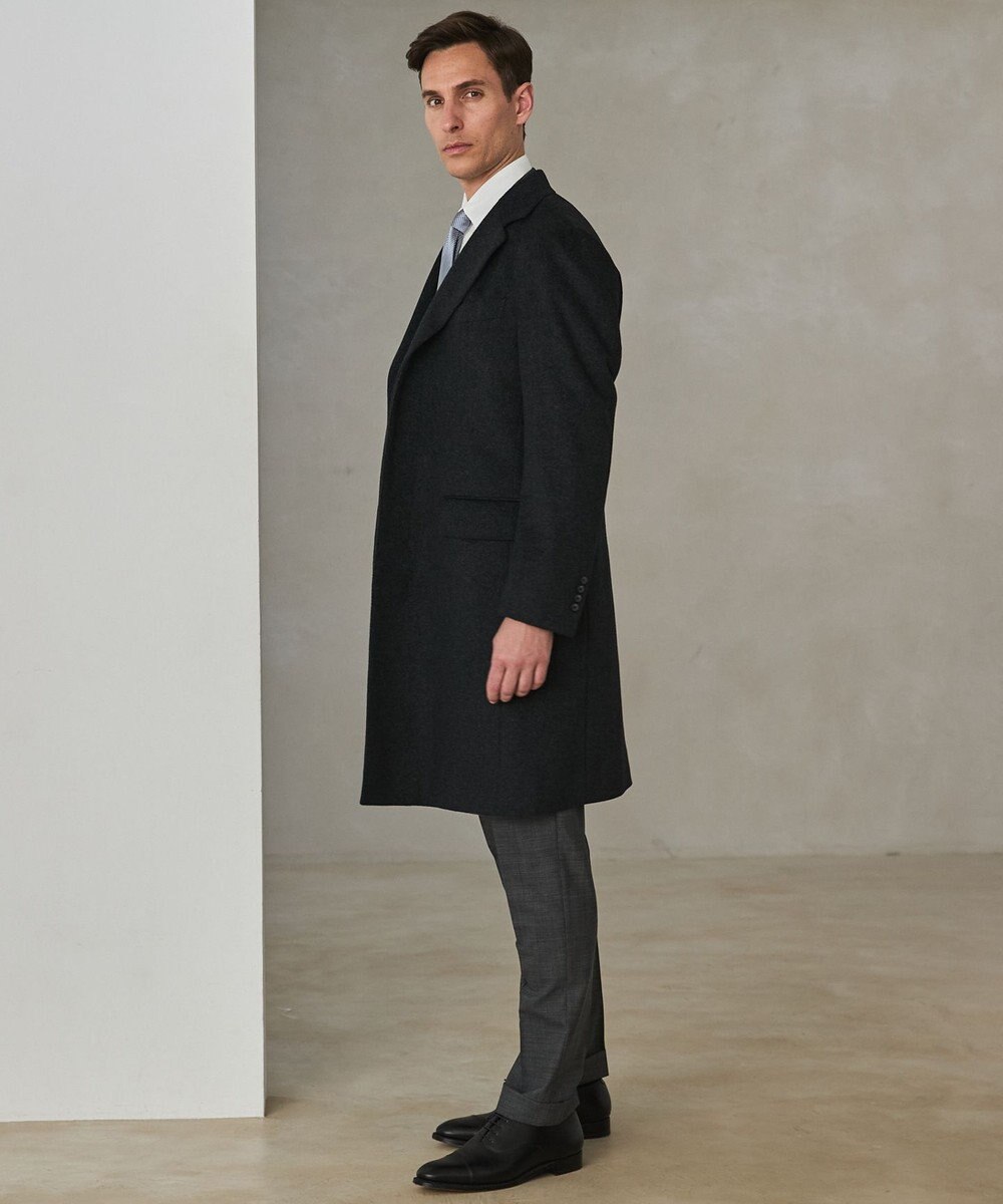 GOTAIRIKU ライトウェイトアンゴラ チェスターコート 