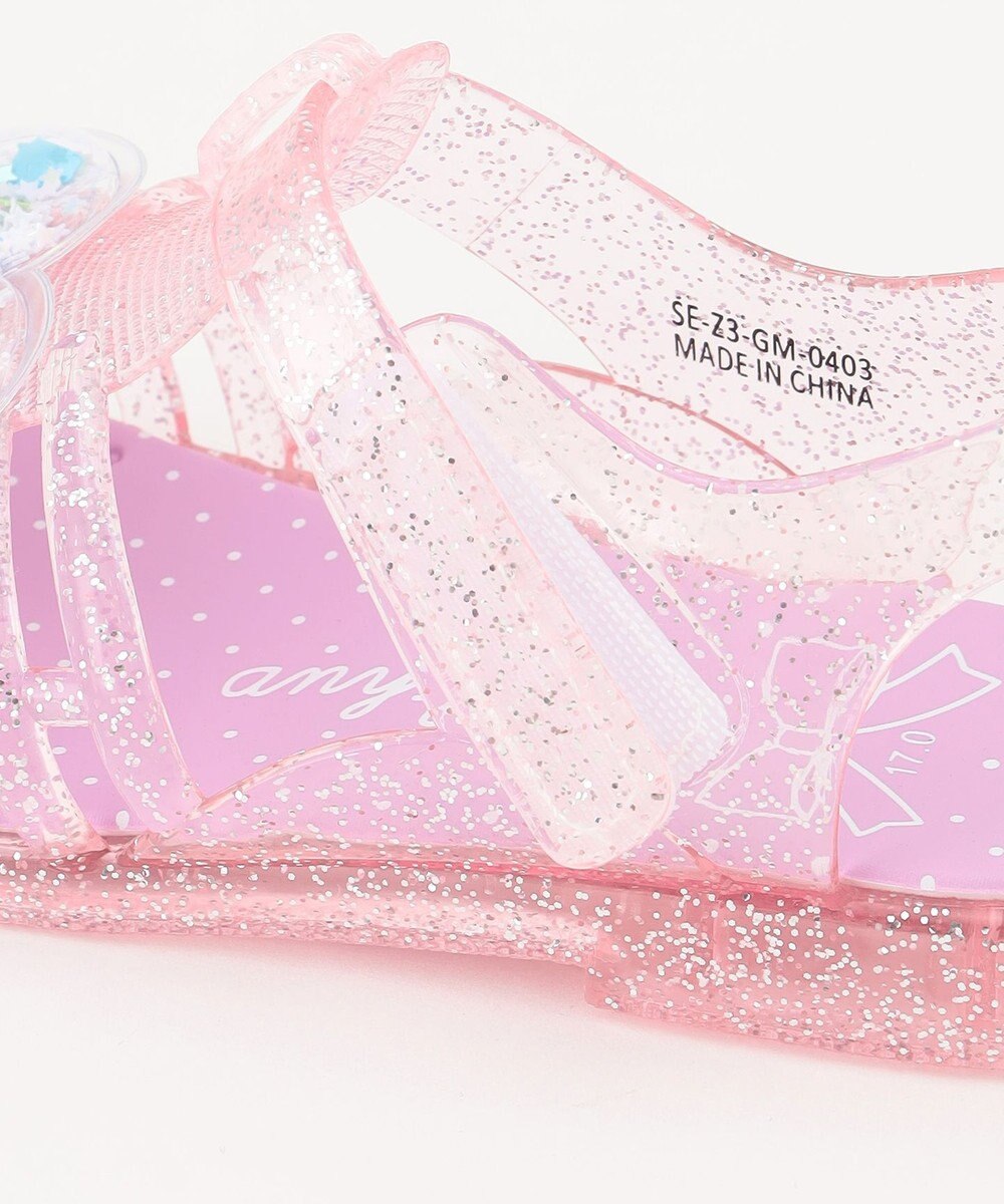 ANY KIDS しゃらしゃらジェリーサンダル 