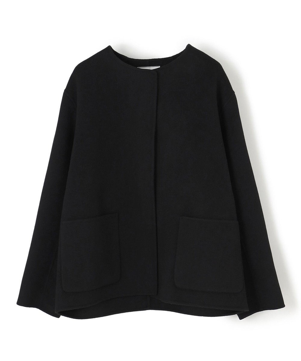 BEIGE， 【WEB限定】VERDUN / ウールリバーショートコート 