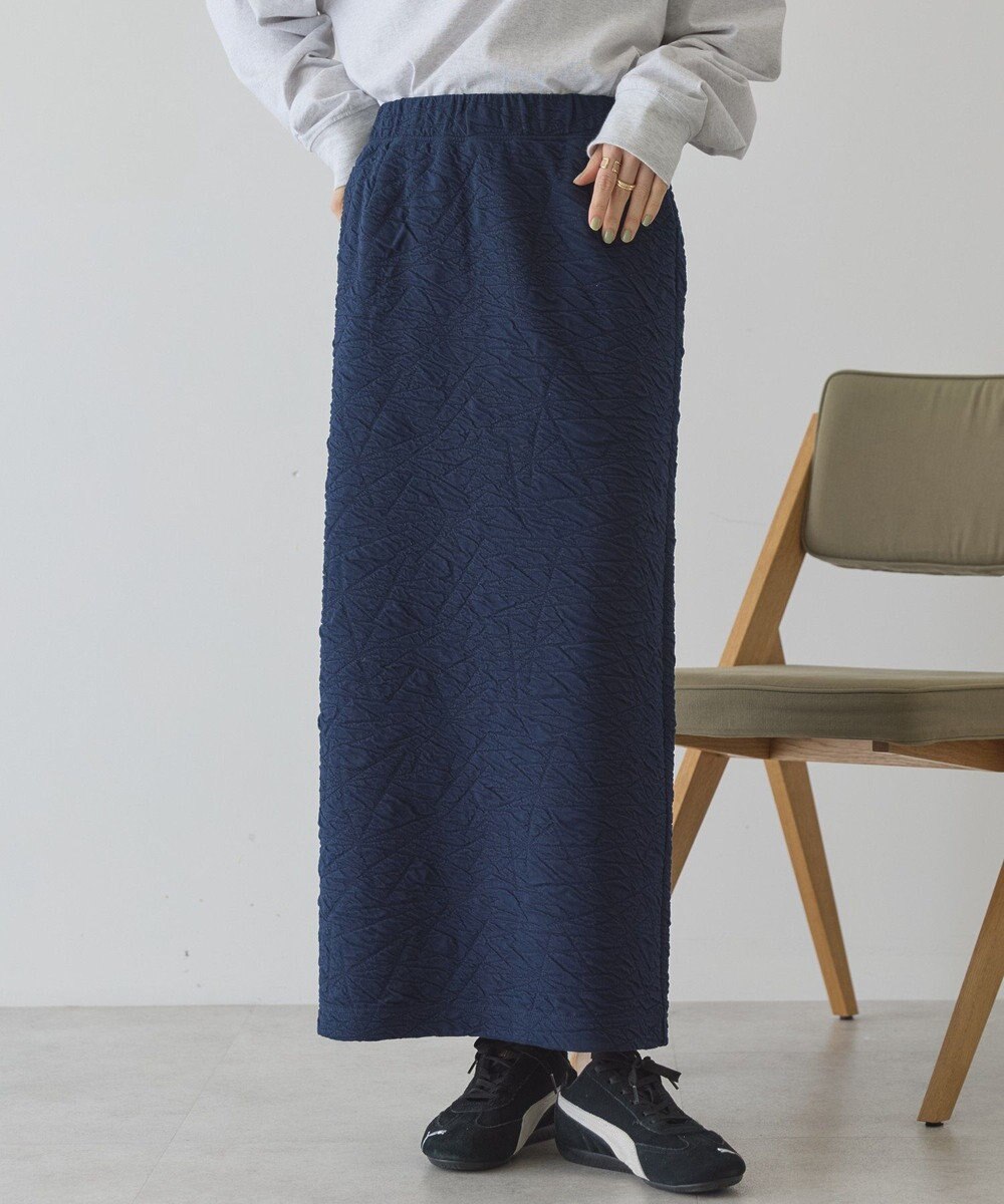 AMERICAN HOLIC フクレジャガードタイトスカート 