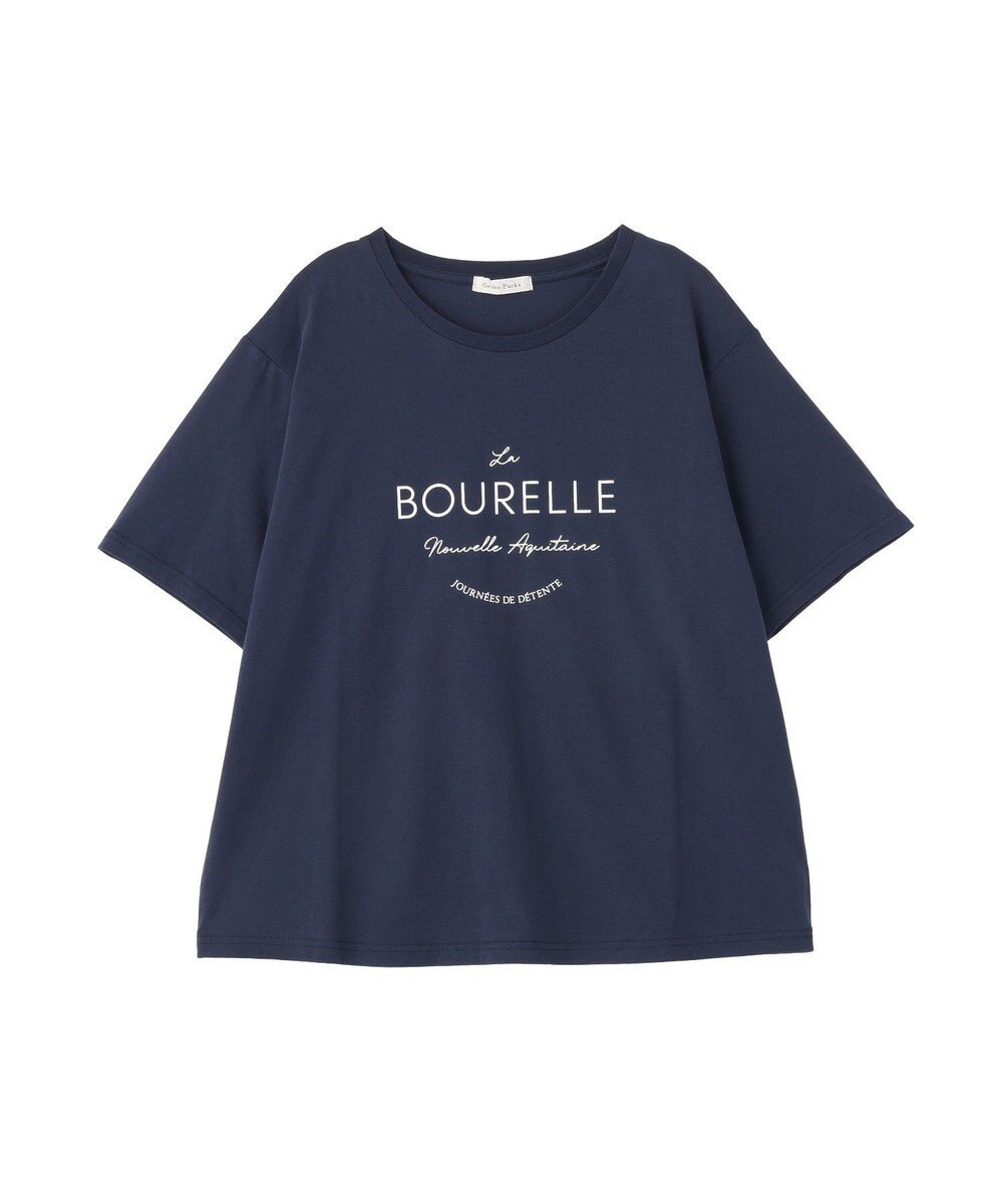 Green Parks アソート柄ロゴＴシャツ 