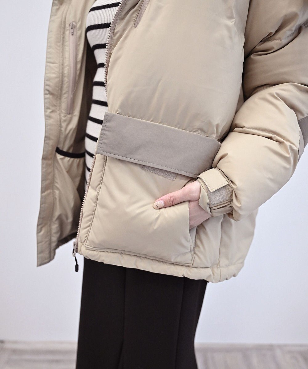 KWD 【日本製/高品質ダウン】BOX DOWN JACKET ダウンジャケット 