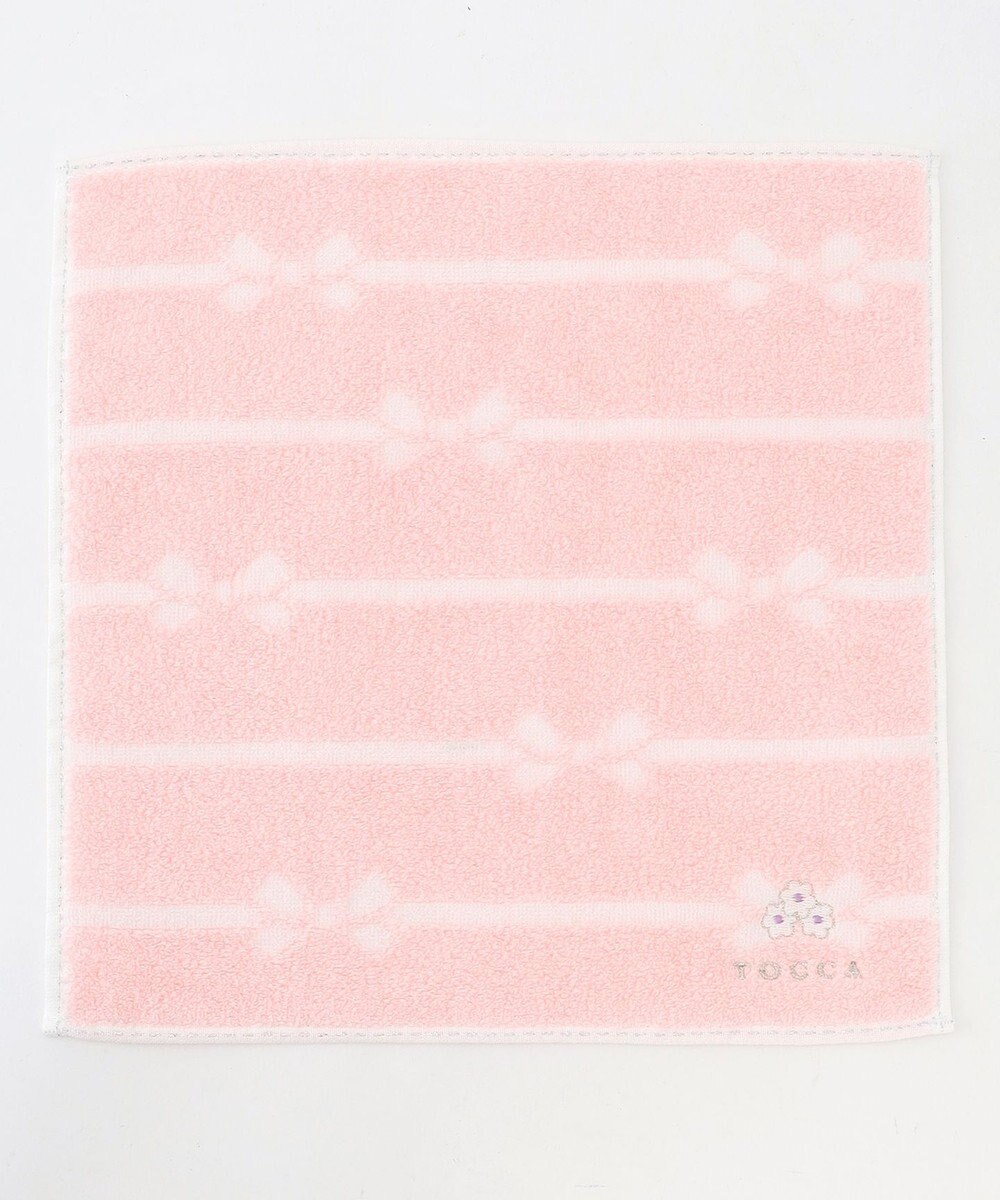 TOCCA BORDER RIBBON TOWELCHIEF タオルハンカチ 