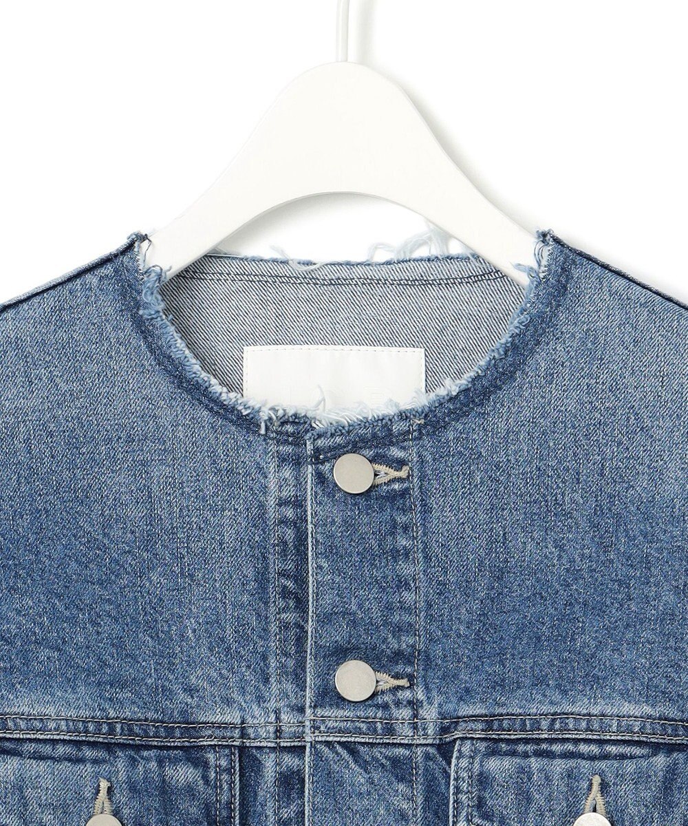 ICB L 【CLASSY.1月号掲載・洗える】ウォーターリサイクルデニム ジャケット 