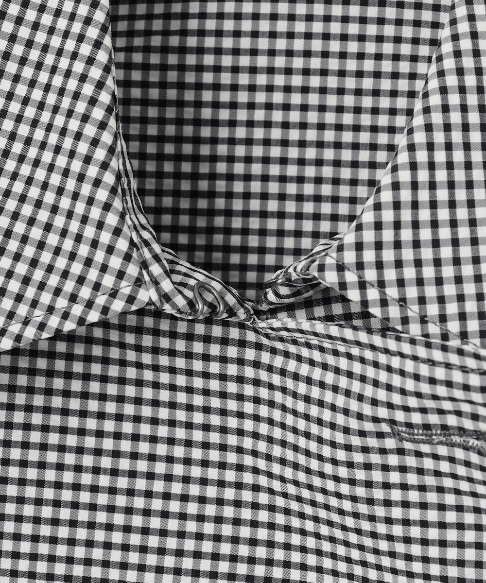 J.PRESS LADIES S 【洗える】Lightストレッチギンガム ダブル トレンチコート 