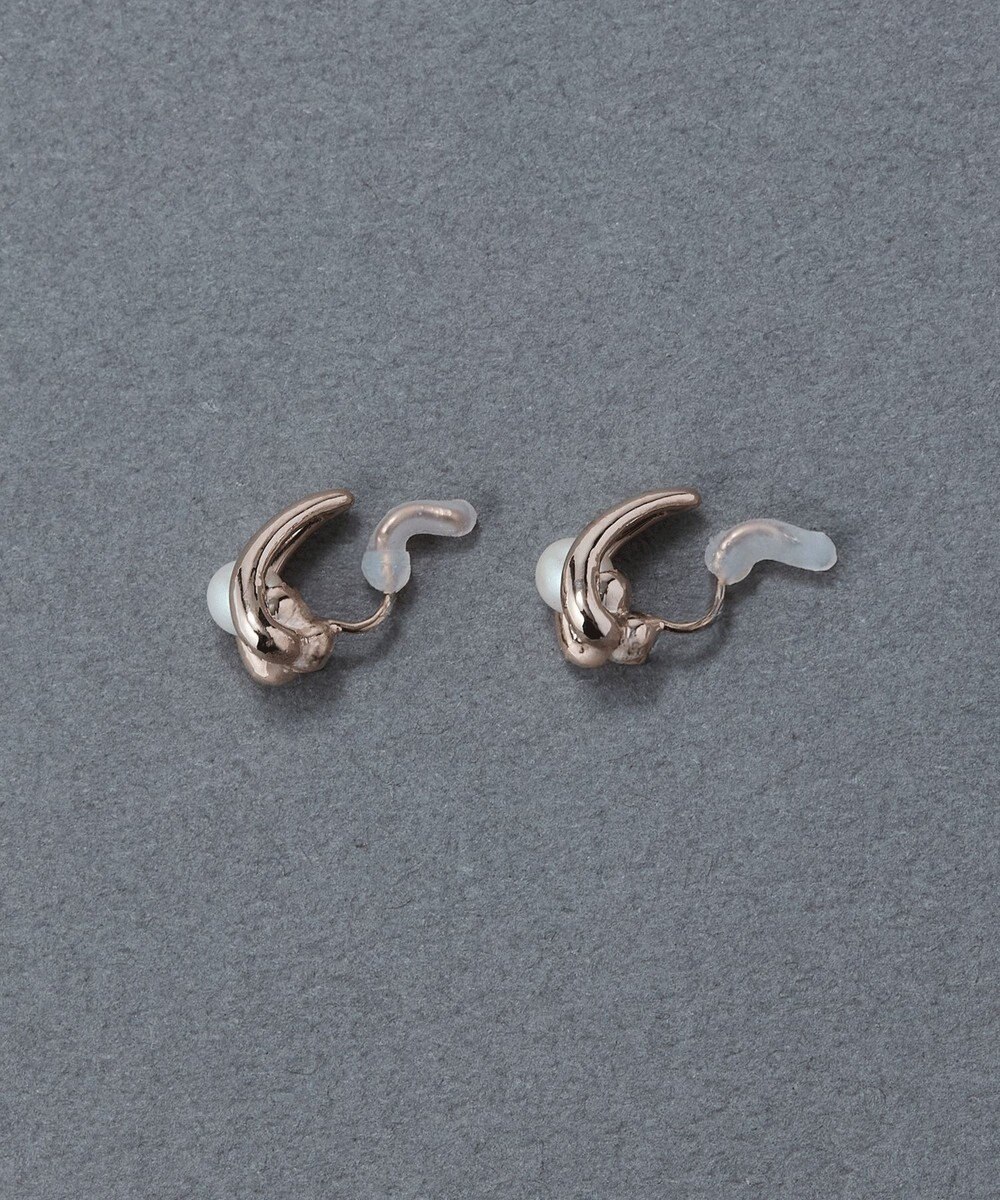 Phoebe 〈痛くないシリーズ/金属アレルギー対応〉ドロップパールライトフィットイヤリング 