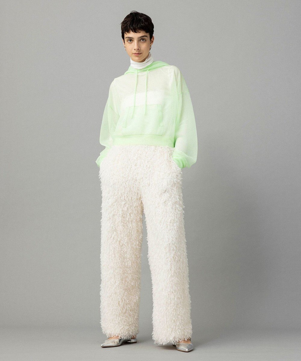 NAVE 【Nave・洗える】シアーニット パーカー 