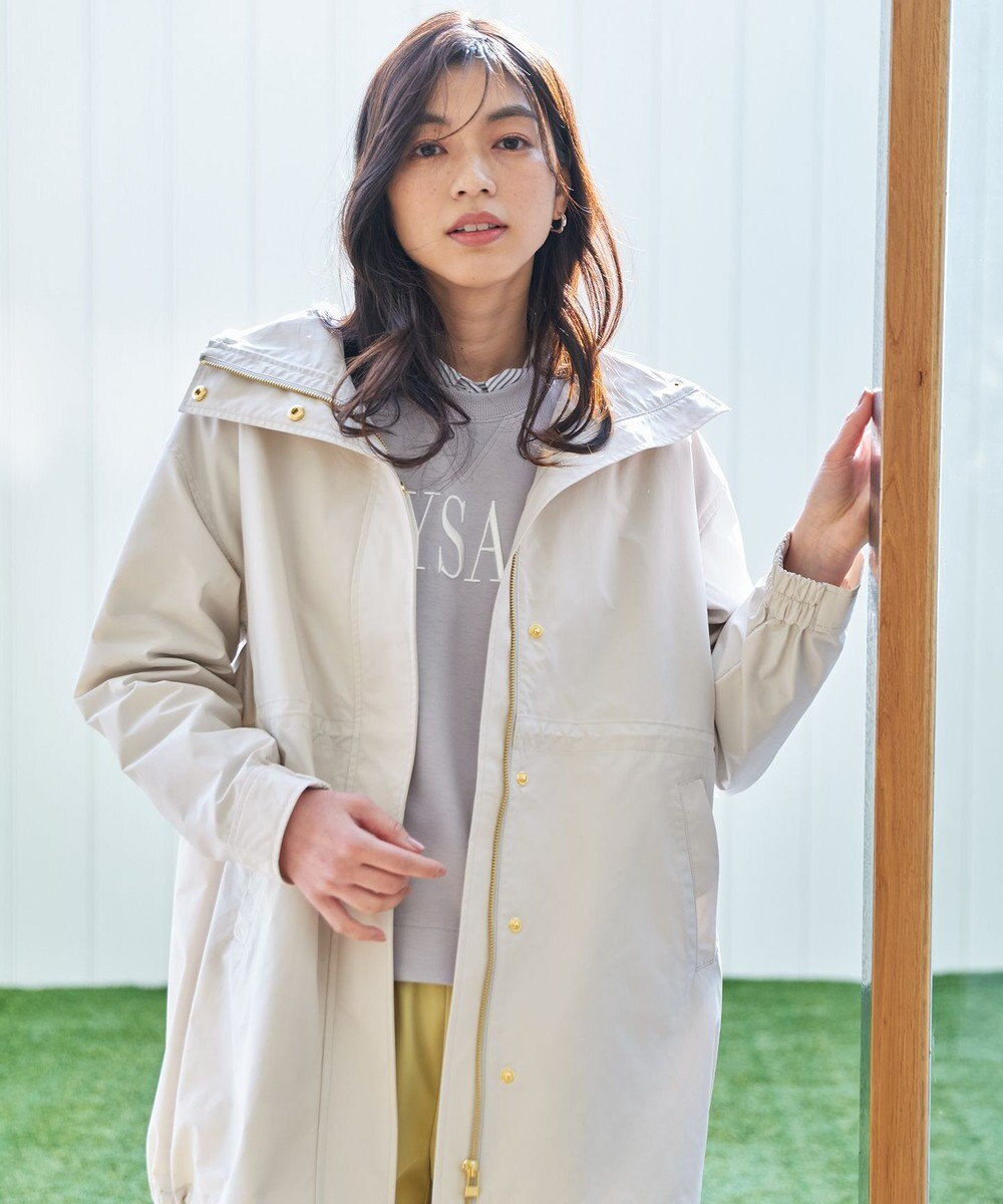 ANY 【手洗い可/撥水】ドロストコート 