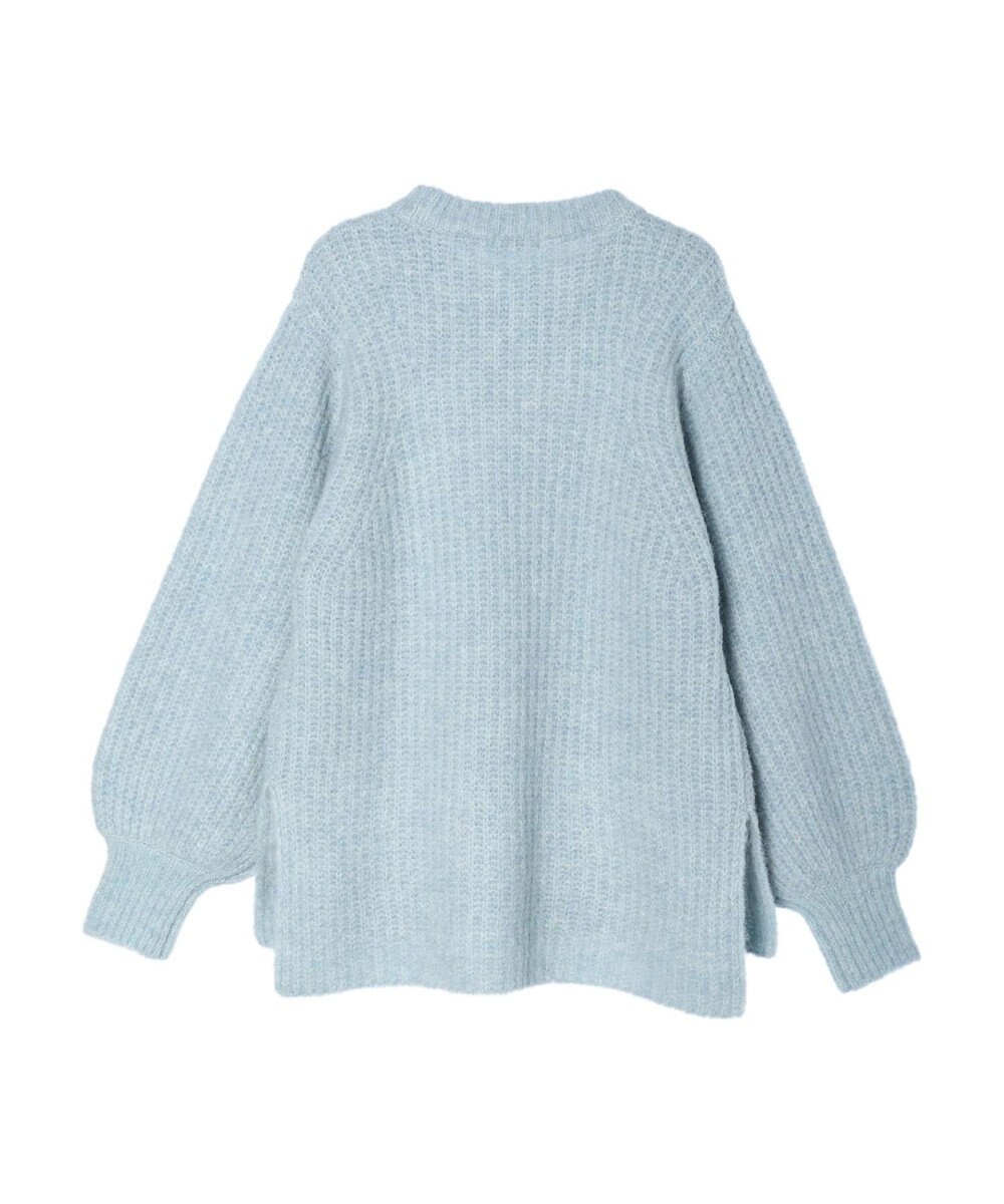 earth music&ecology フワフワＭＩＸヤーンチュニック 