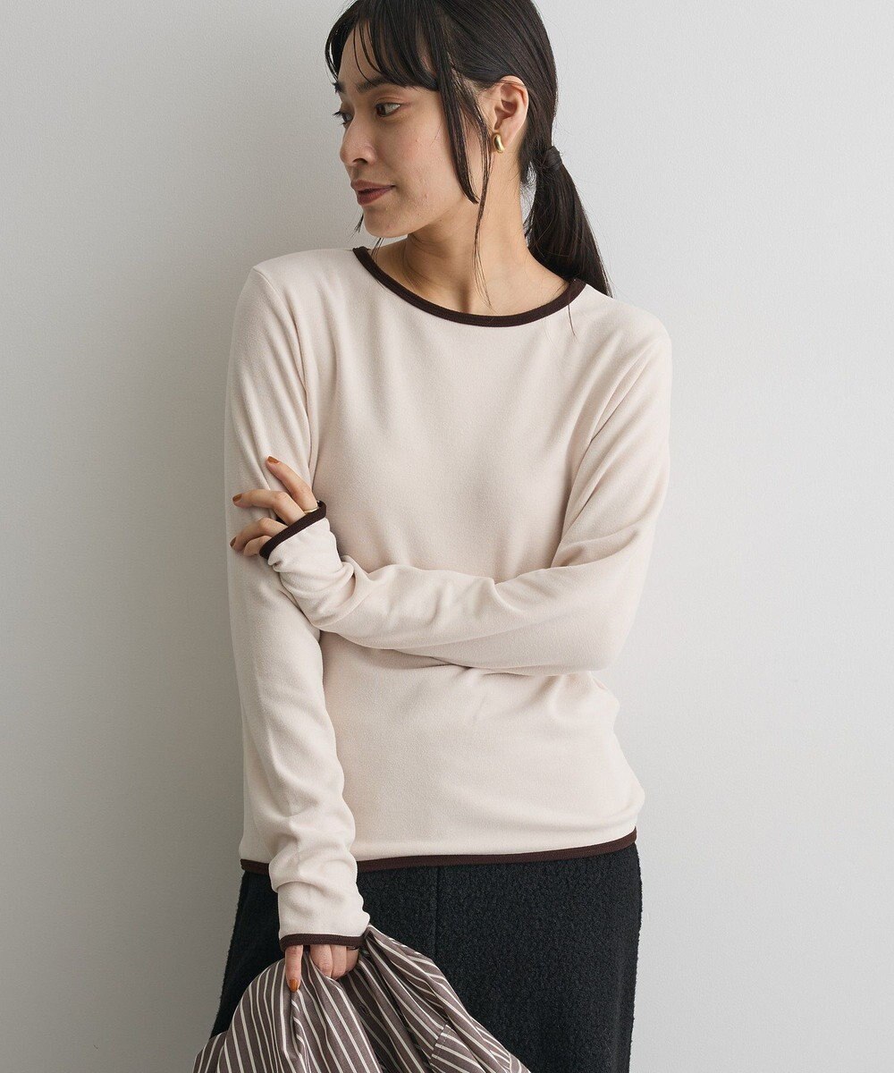 CRAFT STANDARD BOUTIQUE バイカラーパイピングプルオーバー 