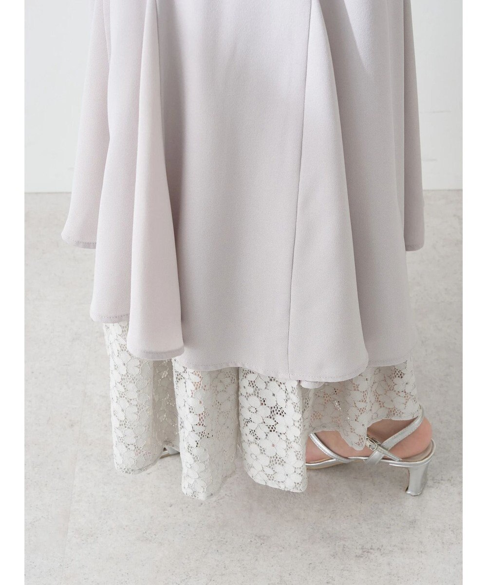 earth music&ecology レースヘムスカート 