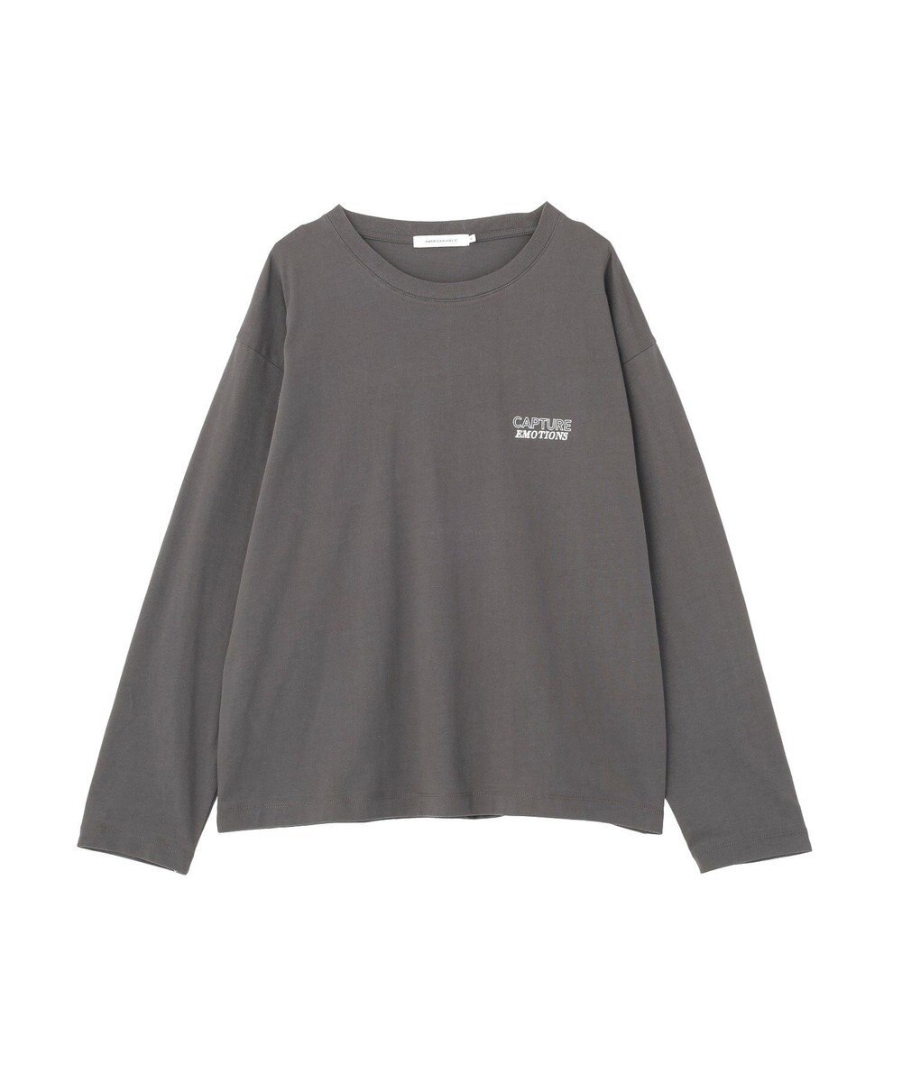 AMERICAN HOLIC NURTURING 刺繍ロゴロンT 