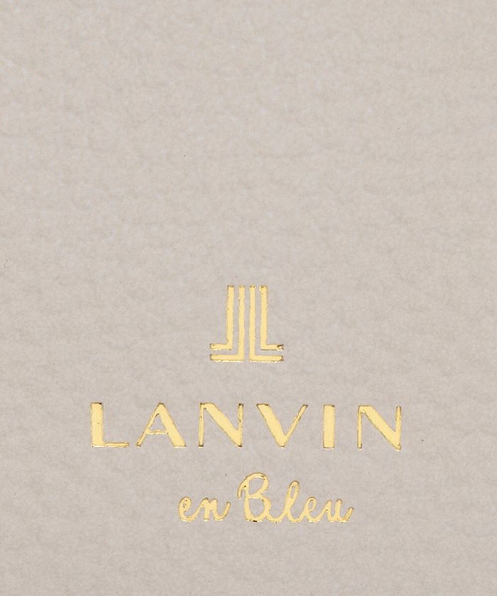 LANVIN en Bleu リュバン コンパクト二つ折り財布 