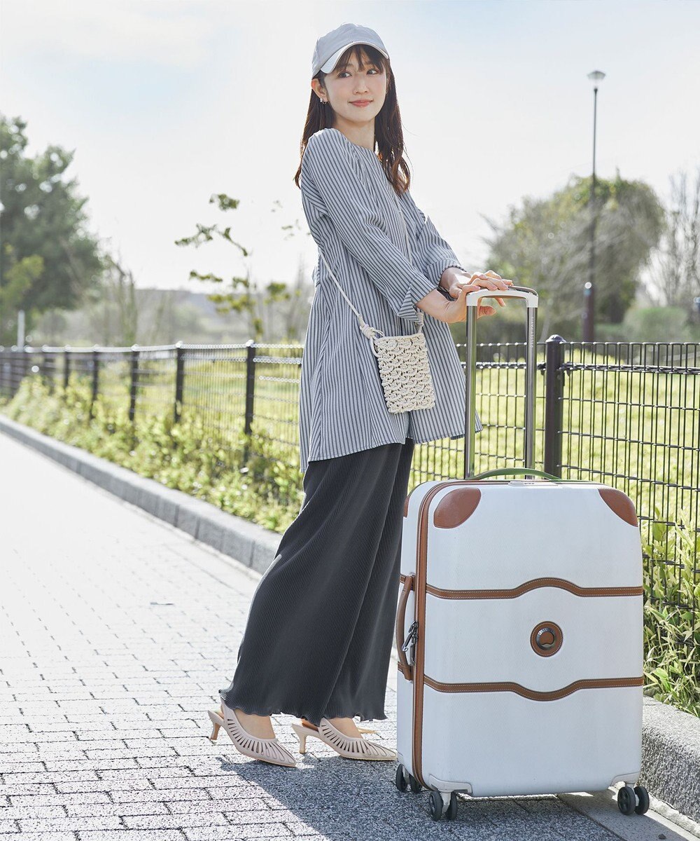 Tiaclasse 【小倉優子さん着用・フラット&ヒール2TYPE】ケージデザインシアーパンプス 