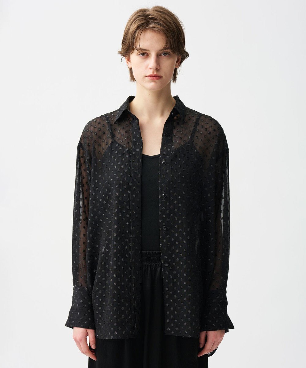 uncrave シアードットジャガード シャツ 