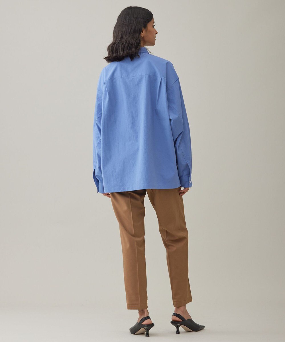 UNFILO MENS 【男女兼用】コンフォート カジュアル ワイドシャツ [24年秋冬商品] 