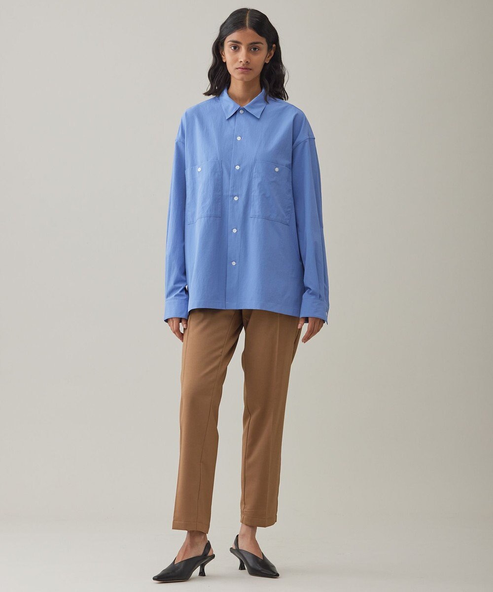 UNFILO MENS 【男女兼用】コンフォート カジュアル ワイドシャツ [24年秋冬商品] 