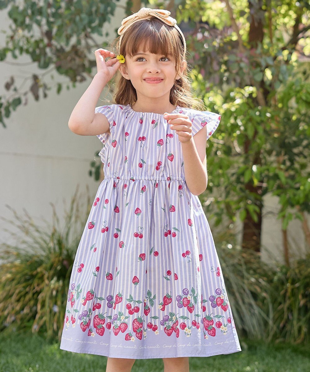 ANY KIDS 【WEB限定柄有】総柄 サマー ワンピース 