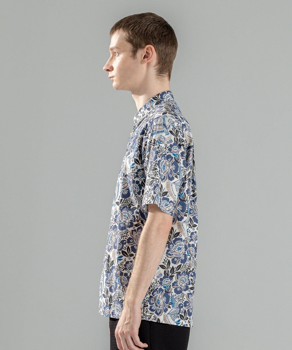 JOSEPH HOMME 新柄【洗える】メキシカントロピカルプリント　半袖レギュラーカラーシャツ 