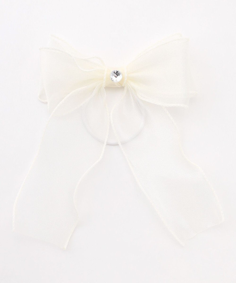 ANY KIDS オーガンジーリボンヘアポニー 