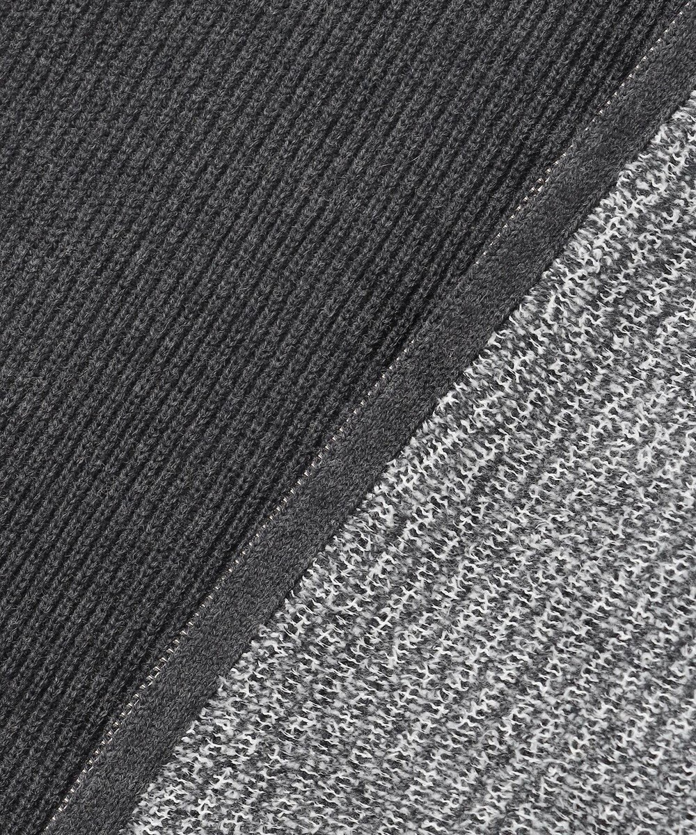 JOSEPH ABBOUD 【軽量/イージーケア】 KARL KARLジップ ニット ブルゾン 