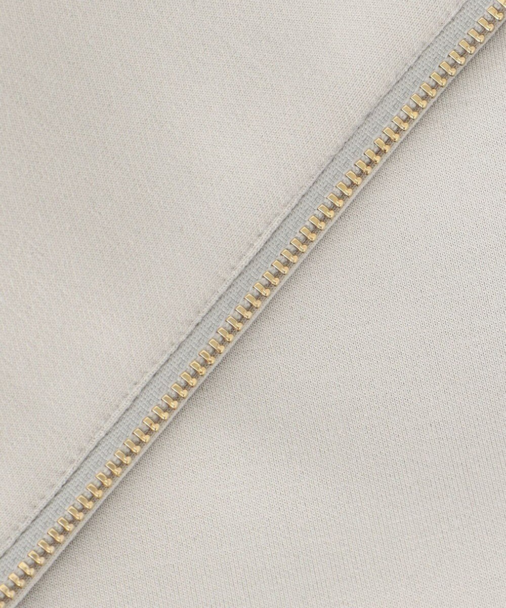 Feroux 【洗える】ダブルジップダンボールロゴ パーカー 