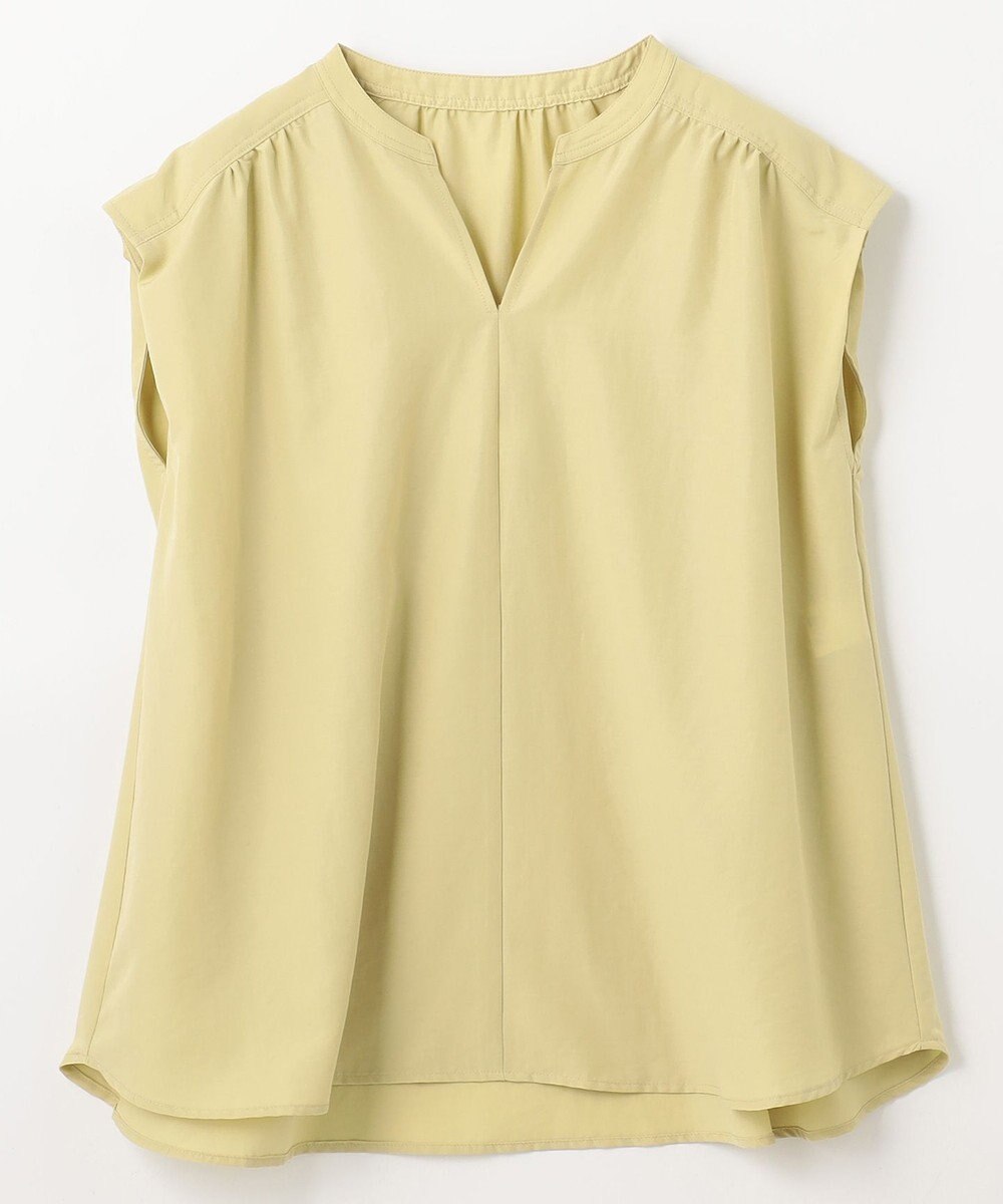 ANY ギャザーショートスリーブブラウス 