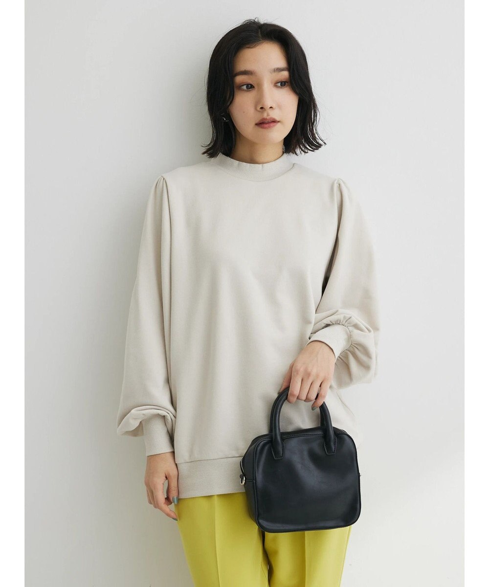 Green Parks 袖ギャザーボリューム裏毛プルオーバー 