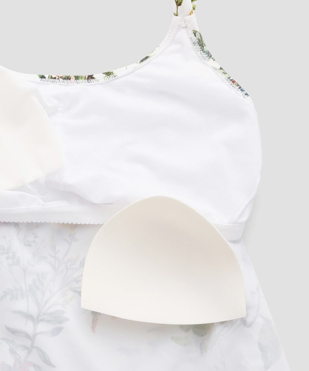 San-ai Resort（三愛水着楽園） ショルダードレス３点セット　13L・15L　【Coral veil（コーラルヴェール）】 