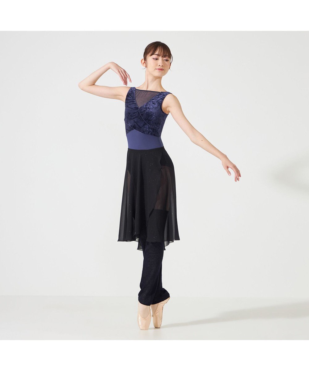 Chacott ◎【Nela ライン】レッグウォーマーショート 