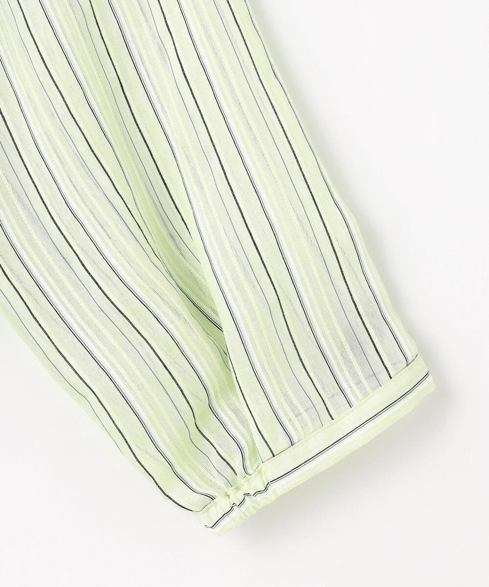 J.PRESS LADIES 【洗える】ランダムストライプ シアー プルオーバー カットソー 