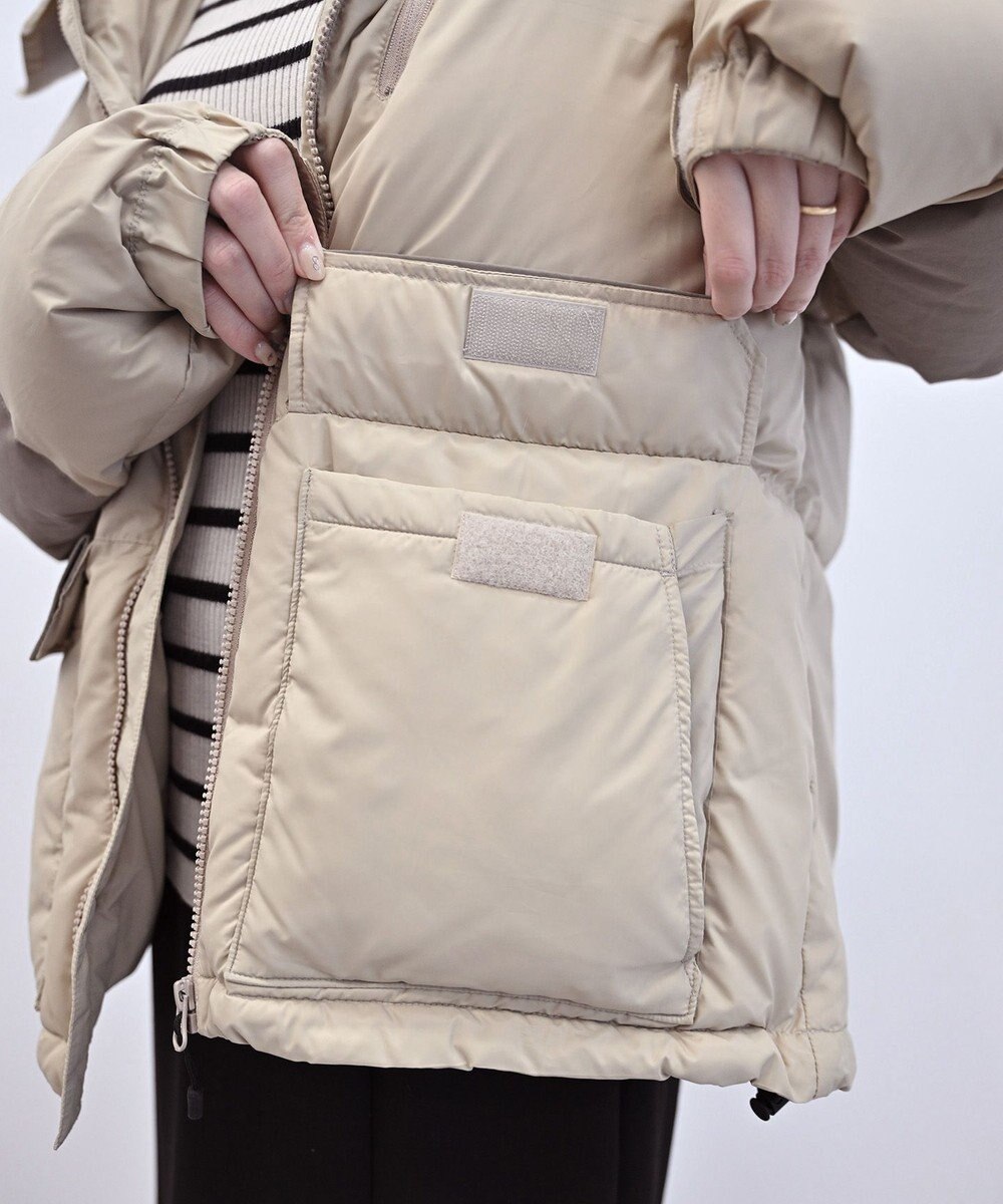 KWD 【日本製/高品質ダウン】BOX DOWN JACKET ダウンジャケット 