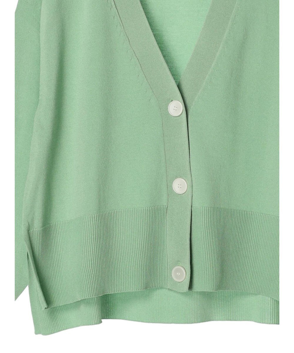 Green Parks 洗える　ショート丈カーディガン 