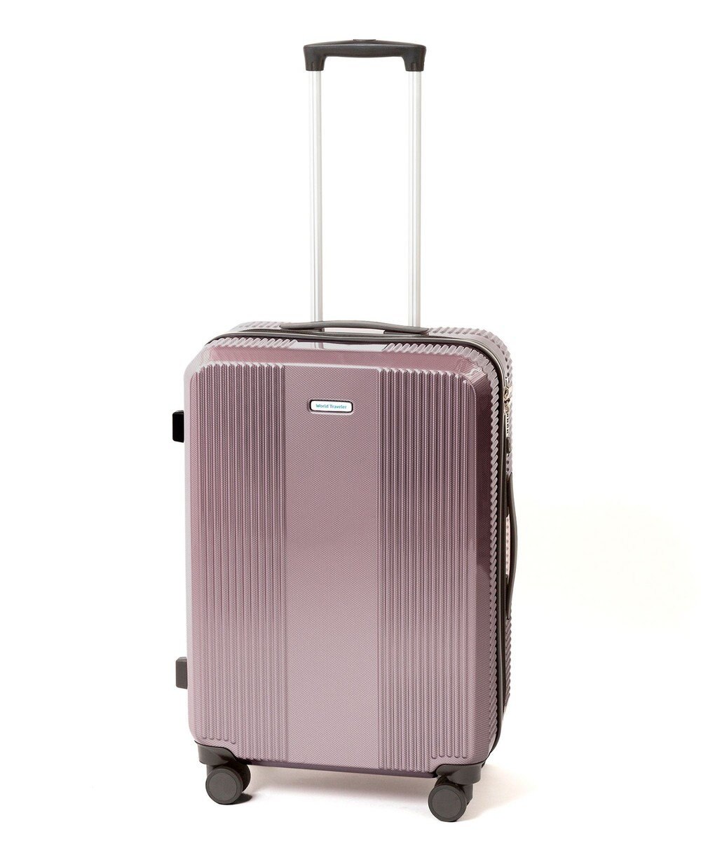 ACE BAGS & LUGGAGE World Traveler ボトムベイ スーツケース 53リットル 3~5泊 3.9kg キャスターストッパー 双輪キャスター 06952 ワールドトラベラー キャリーケース 