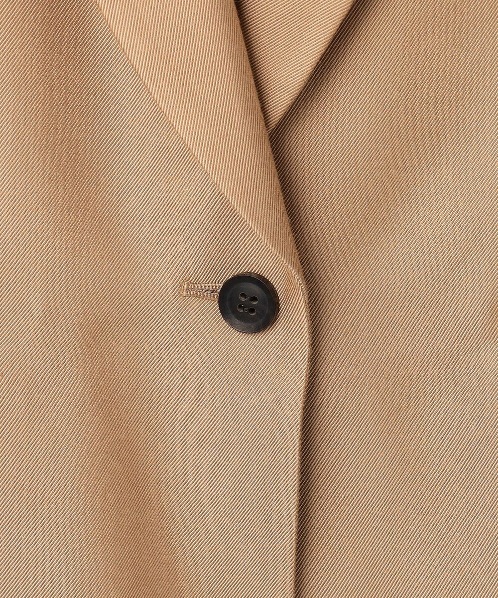 BEIGE， 【Oggi 11月号掲載】COBURN / シルク混ショールカラージャケット 