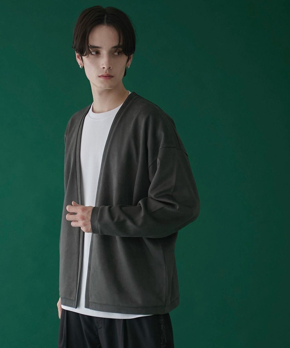 WEGO 【2点SET】フェイクスウェードアンサンブルカーディガン 