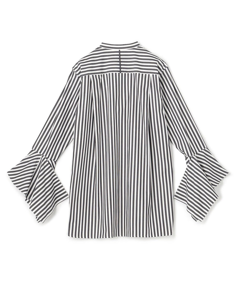 BEIGE， PERSIMMON / バンドカラーシャツ 