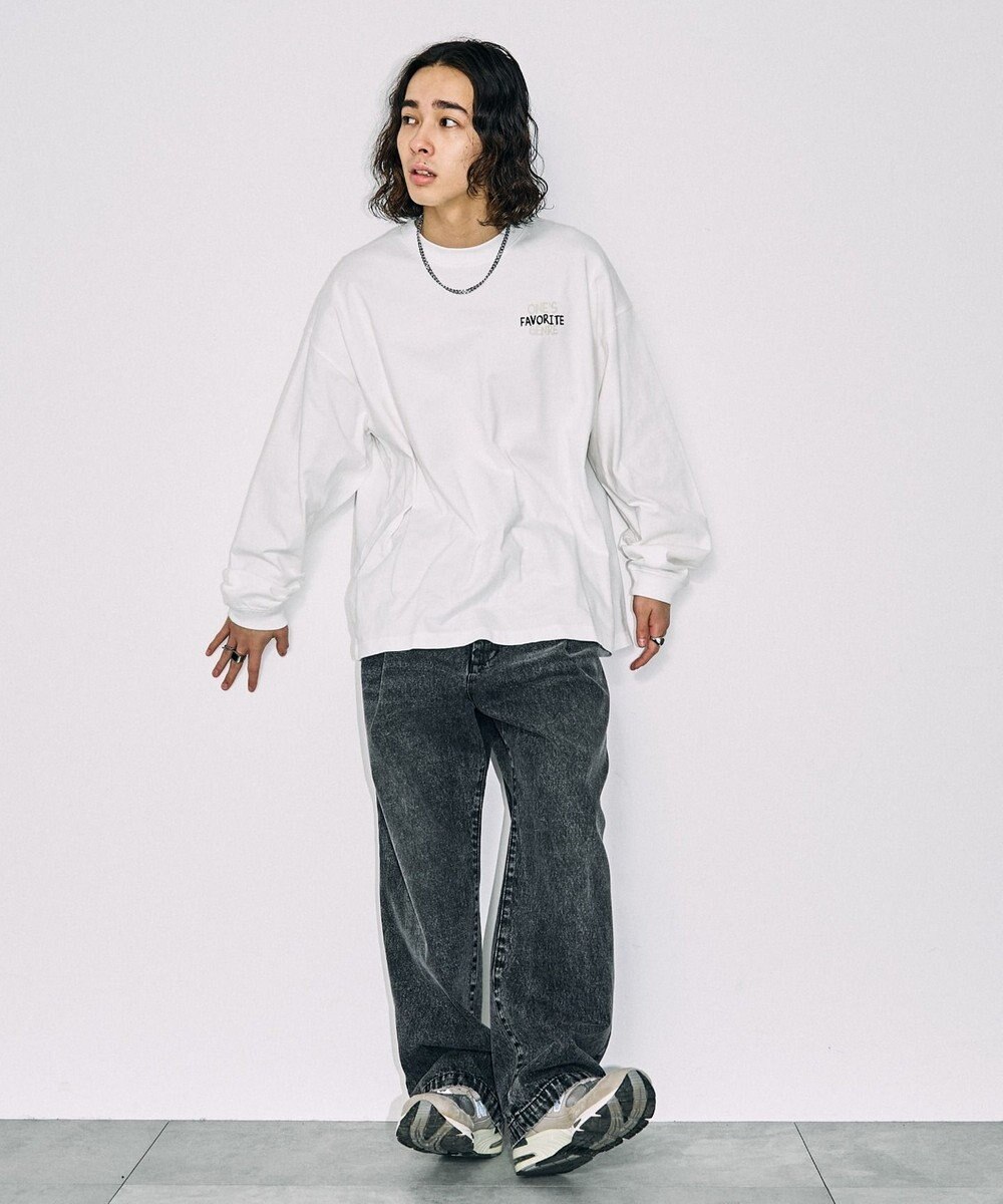 WEGO 【ユニセックス着用ITEM】ユニークモチーフBIGロンT 