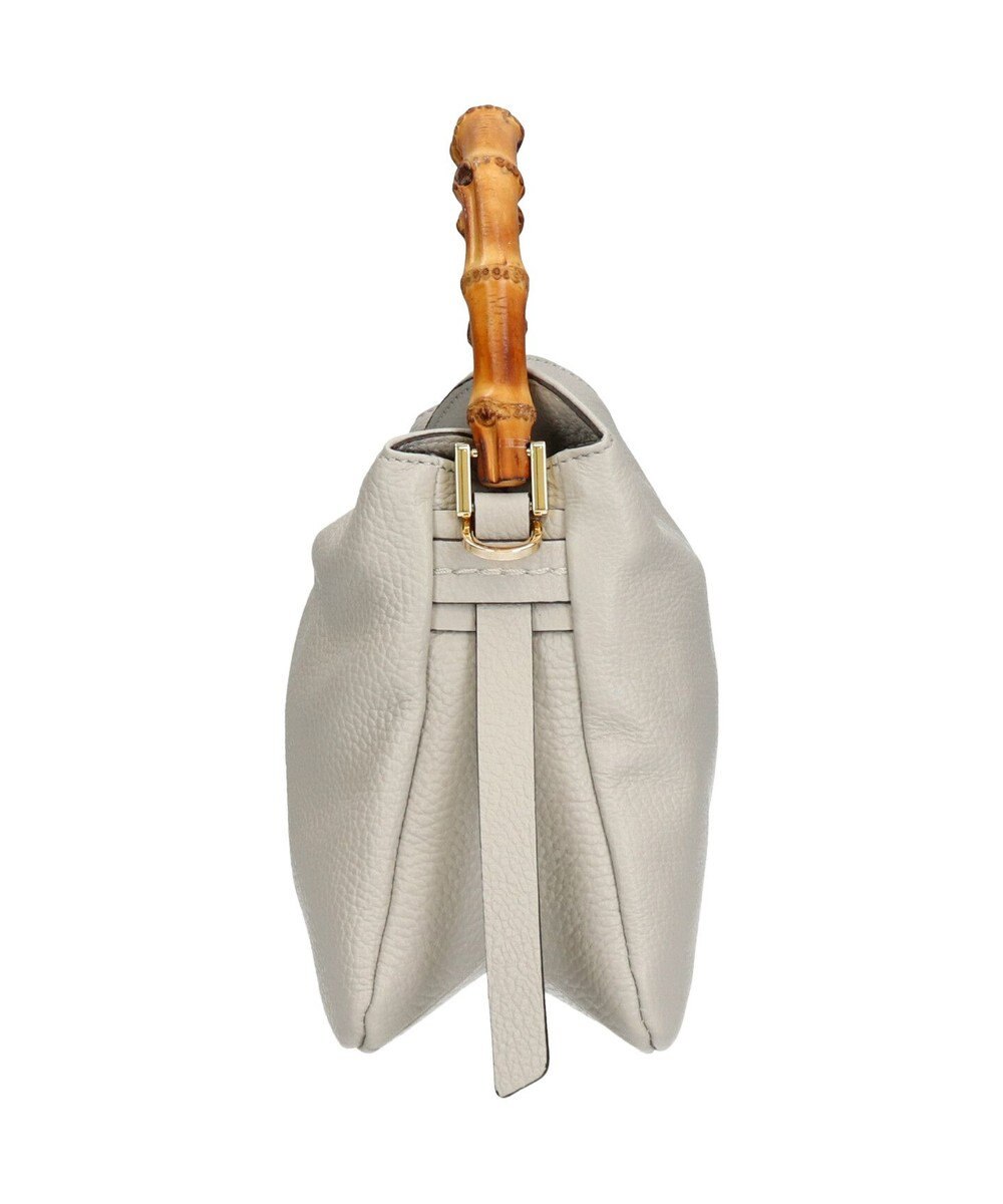 INTER-CHAUSSURES 【LORISTELLA】バンブーハンドルソフトレザーハンドバッグ 