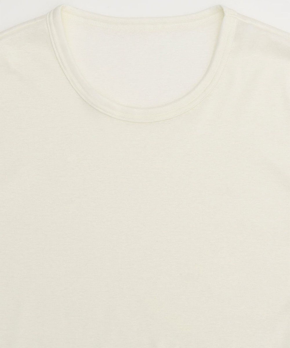 WACOAL MEN インナー　綿100％　洗濯してもやわらかさ続く　毛玉になりにくい　3分袖　クルーネック　/ワコールメン　WL5023 