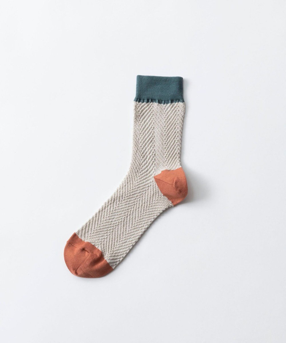 TRICOTE HERRINGBONE BUMPY SOCKS／ヘリンボーンパンビーソックス 