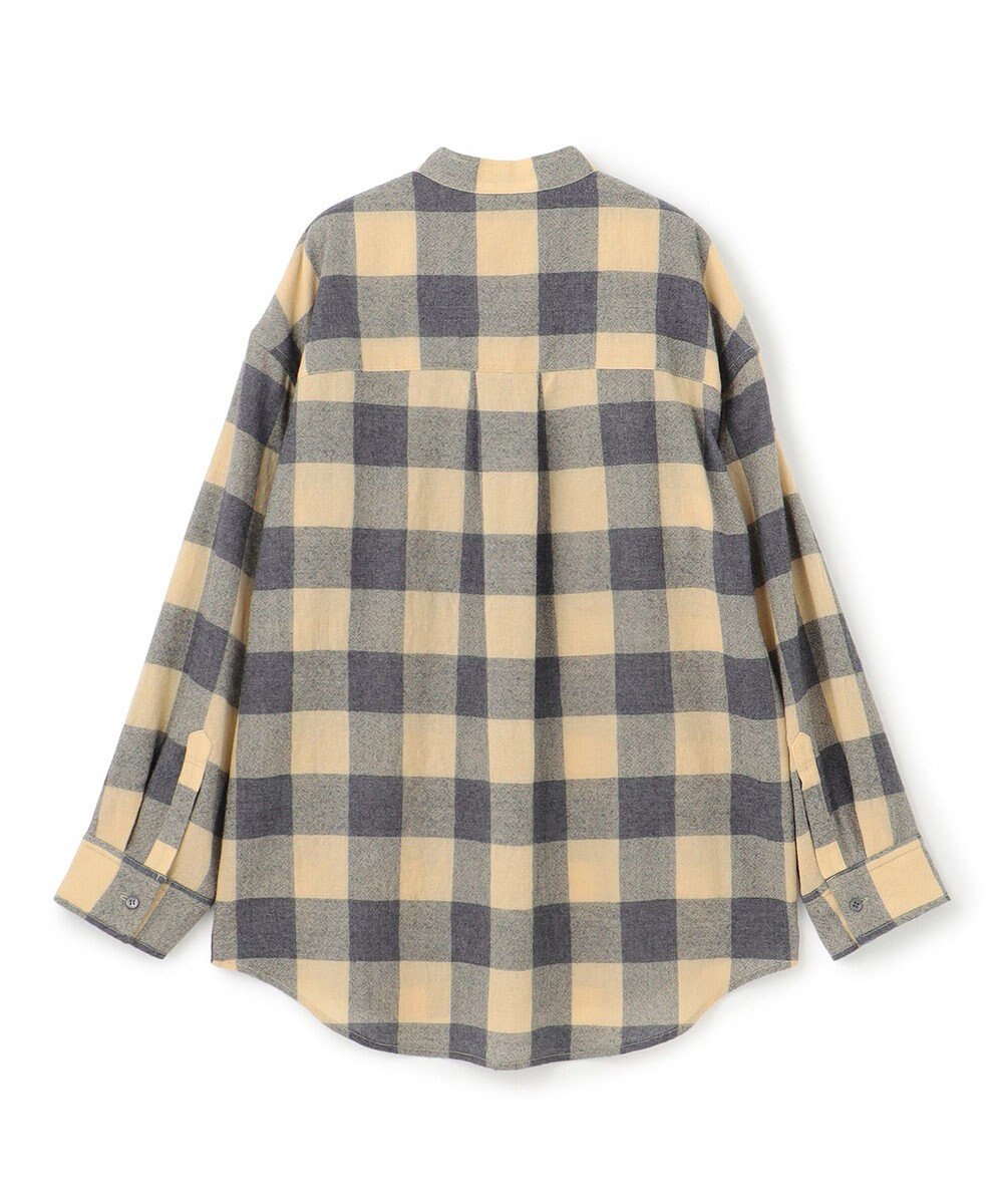 BEIGE， HOBBS / ウールチェックカシュクールブラウス 