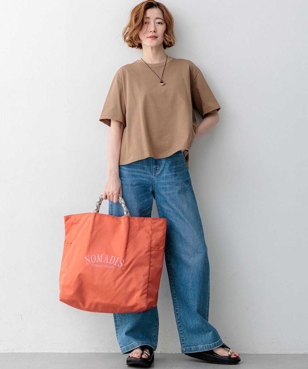 23区 L 【先行予約】スビンギザコットン フレア Tシャツ 