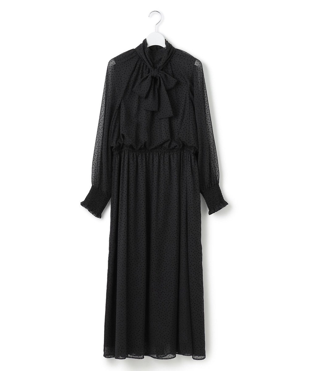 23区 S 【APPLAUDIR】シアードットフロッキー ドレス 