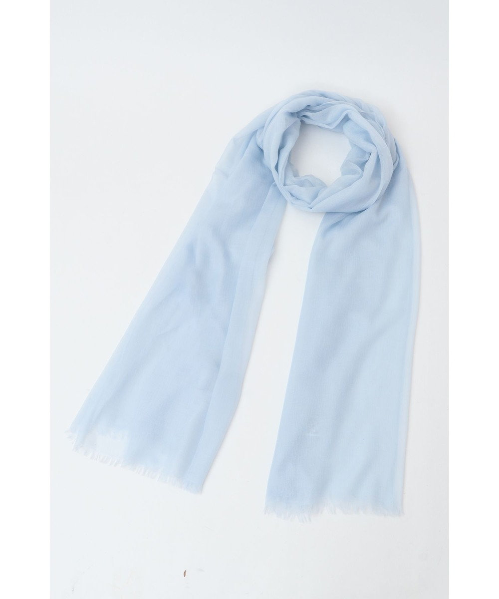 DAKS 後染めカシミヤシルクストール 