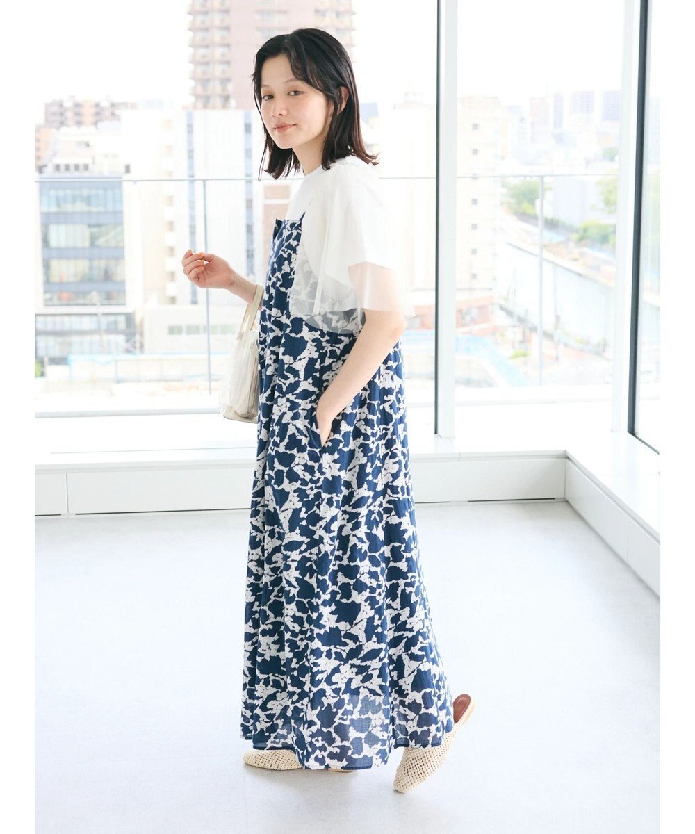 CRAFT STANDARD BOUTIQUE インド綿総柄キャミワンピース 