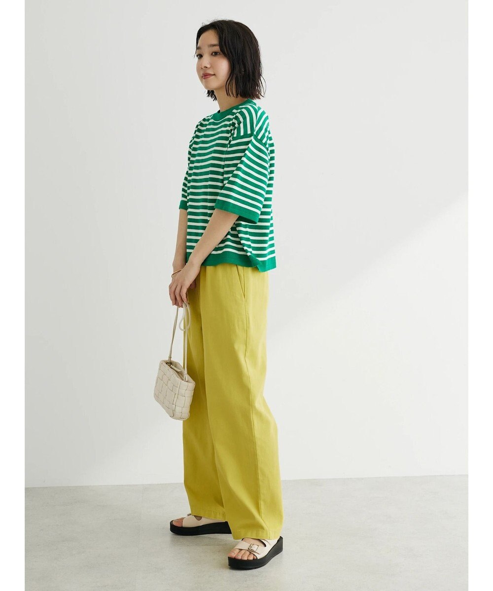 Green Parks 洗えるニットＴシャツ 