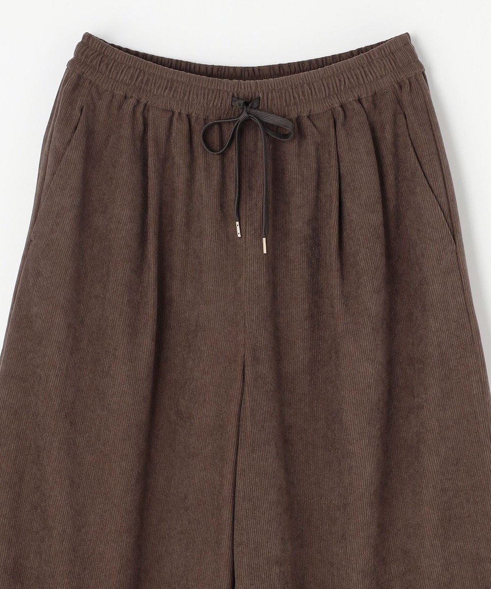 ANY コーデュロイタックバギーパンツ 