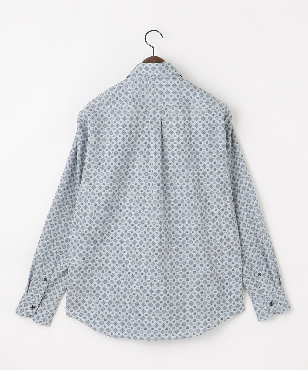 JOSEPH ABBOUD 【キングサイズ・柔らか】ファインパターンプリント シャツ 